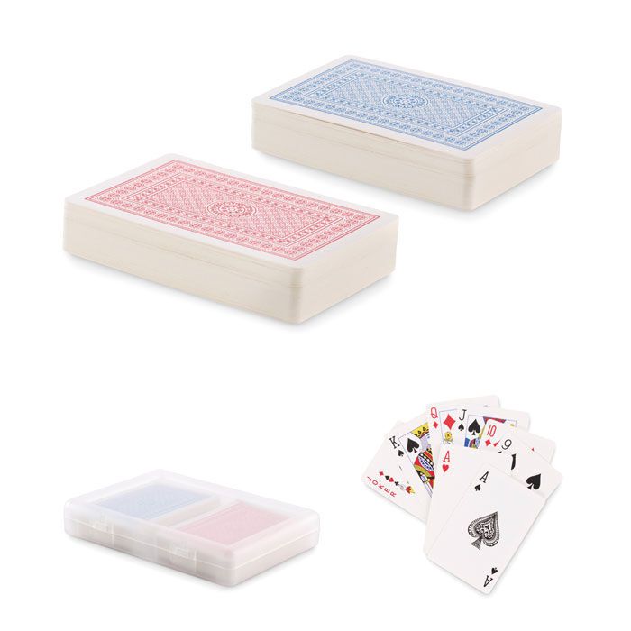 Klassisches Spielkarten-Set PLAYCARD - transparent-829