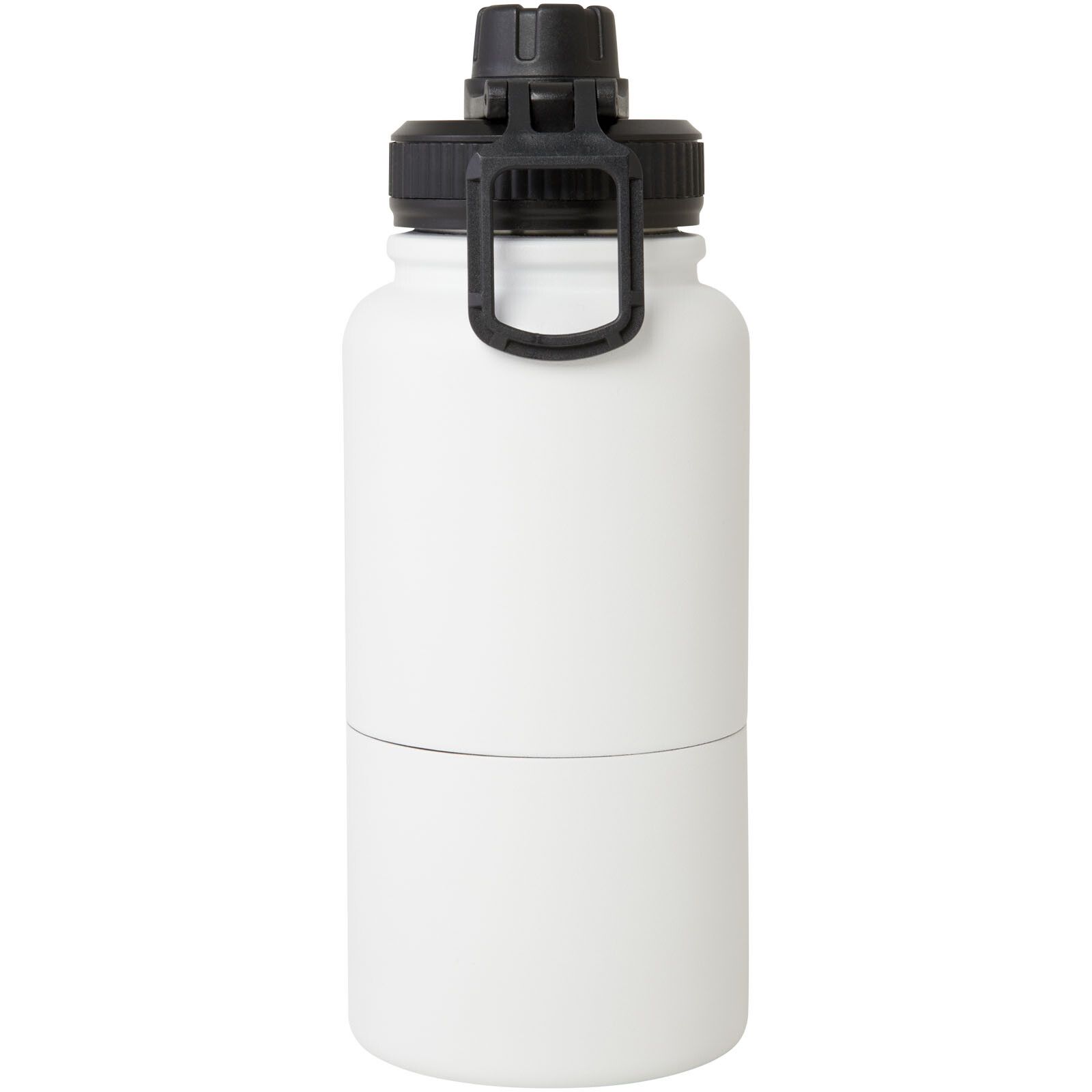 Dupeca 840 ml RCS-zertifizierte Isolierflasche aus Edelstahl  - weiss-549