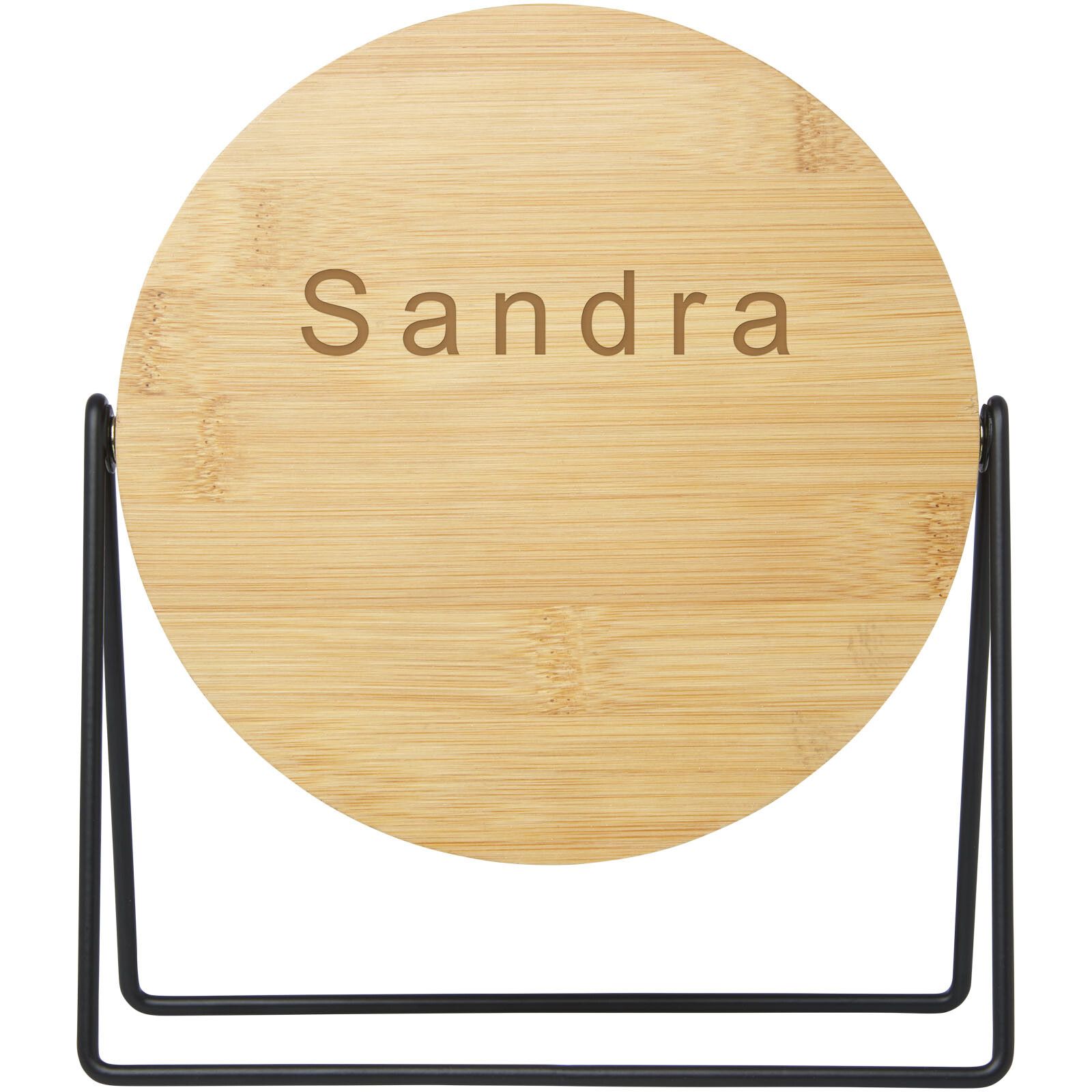 Hyrra Standspiegel aus Bambus - natural-810