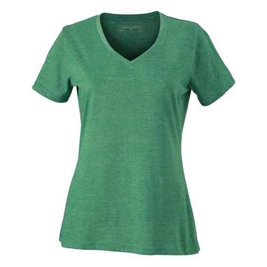 Ladies´ Heather T-Shirt - turquoise melange-934