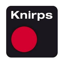 Knirps Logo auf weißem Hintergrund.