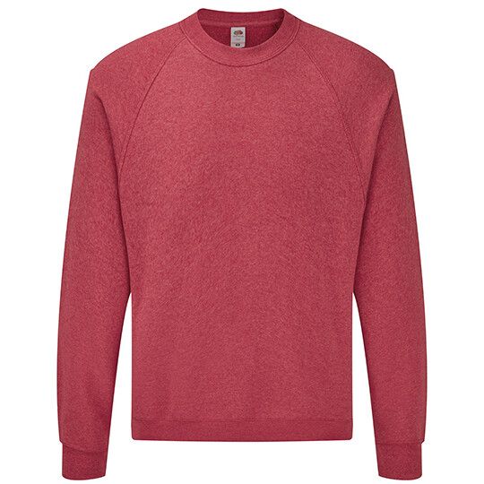 Classic Raglan Sweat - heather red-580