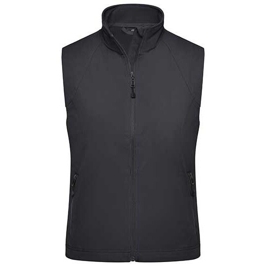 Ladies´ Softshell Vest - black-746