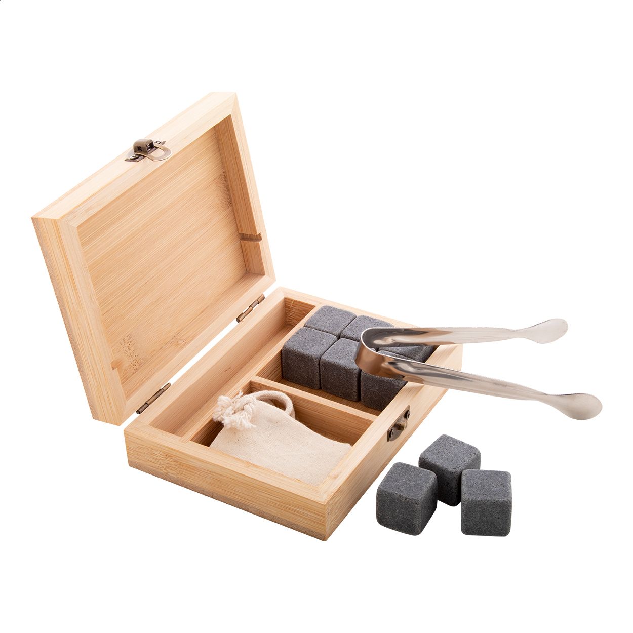 Steineiswürfel-Set Bourbon - natur-44