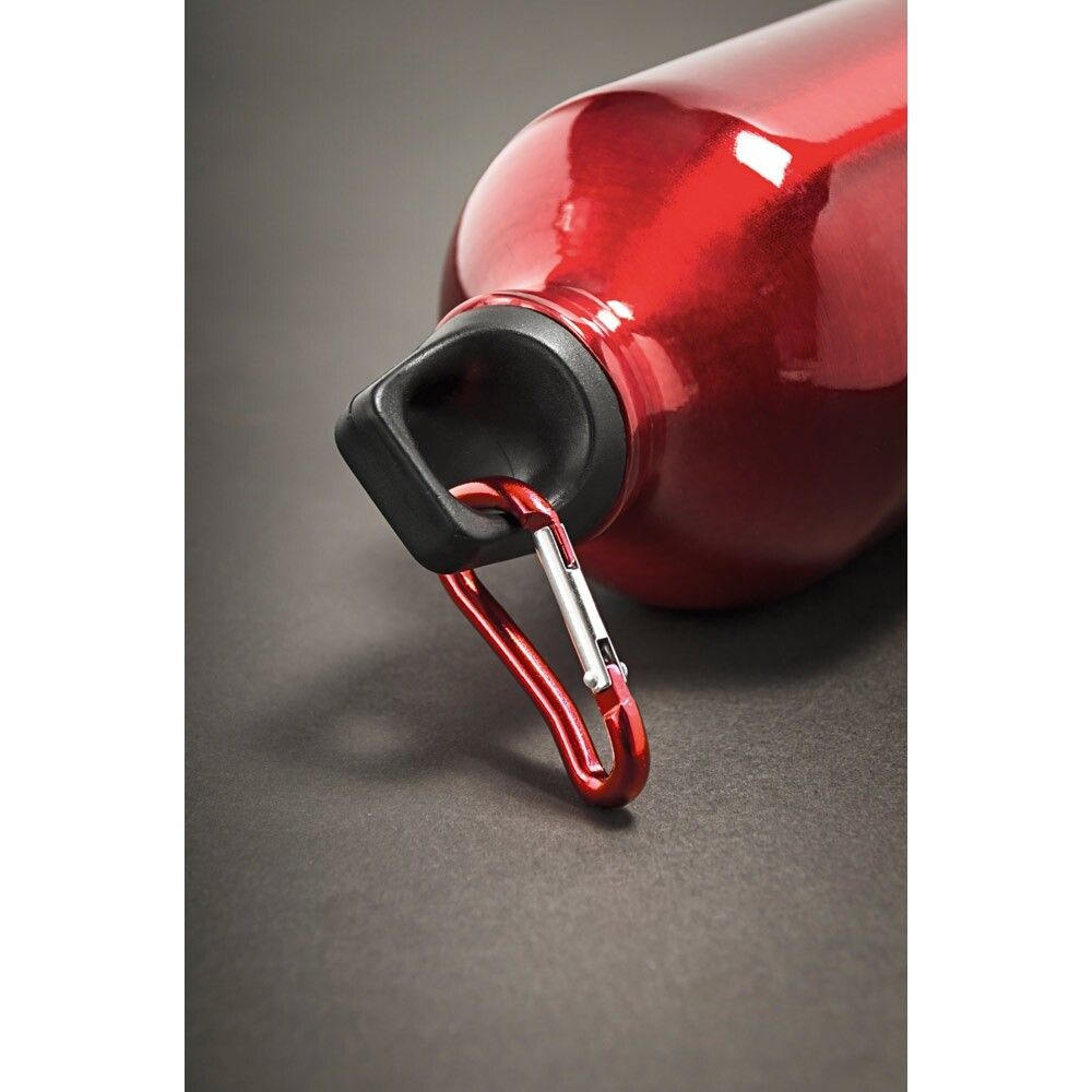 LANDSCAPE S Aluminium-Sportflasche mit Karabiner 400 ml - königsblau-356