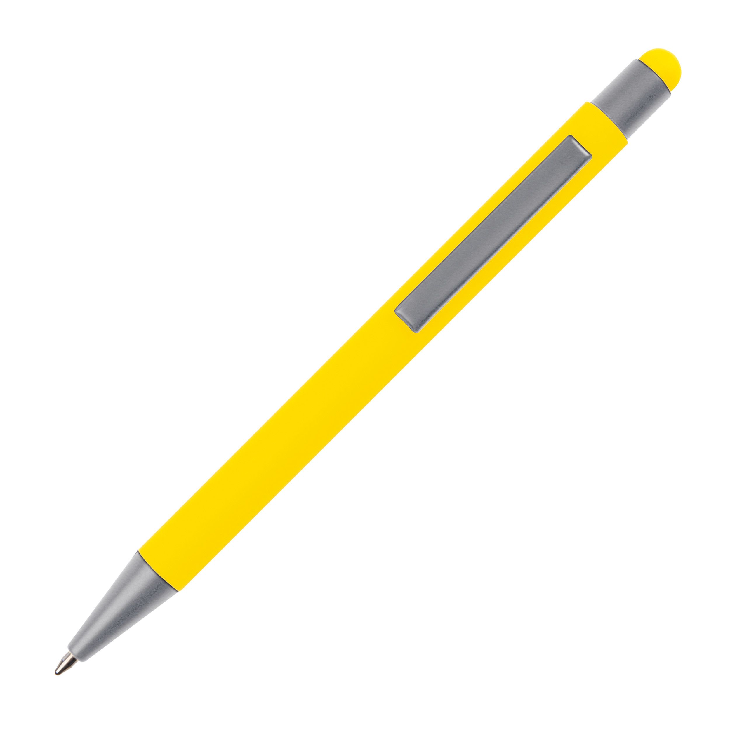 Metall Kugelschreiber mit Touch-Pen Salt Lake City - gelb-734