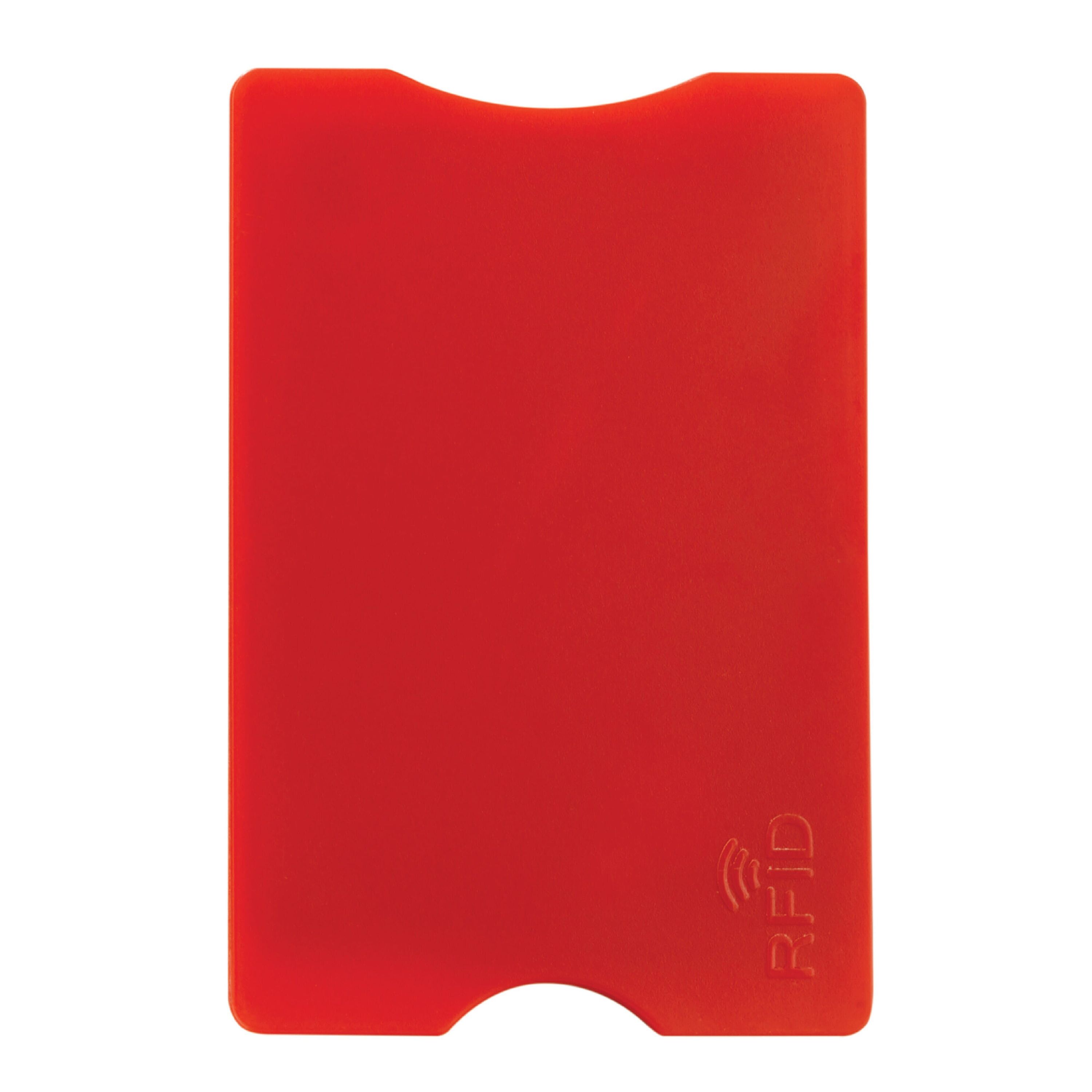 Kartenhalter Anti Skim (Hard Case) - rot-779