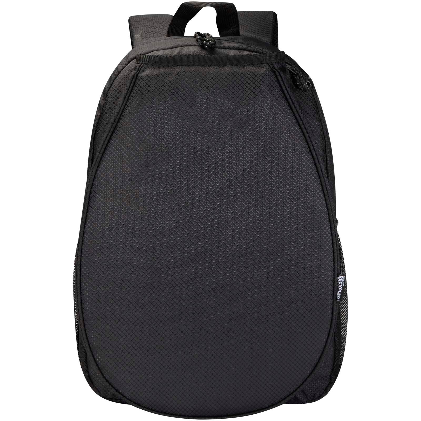 Varyon 15" GRS Padel-Rucksack aus recyceltem Material, 18 l - schwarz-114