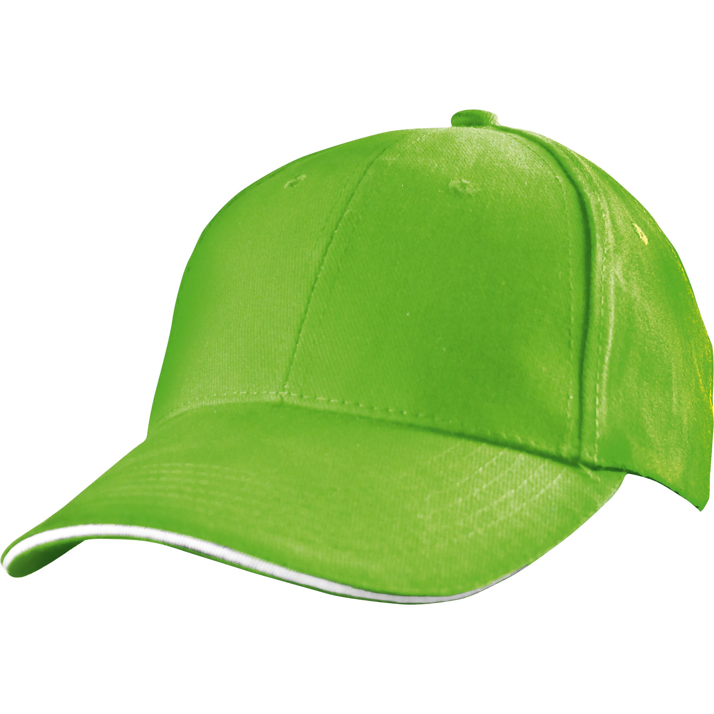 6 Panel Baseballcap San Francisco - apfelgrün-666
