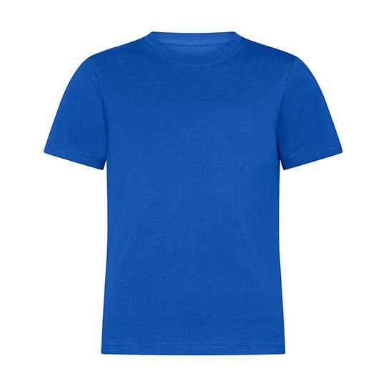 Kids´ Organic Luxury Roundneck Tees - royal blue-662