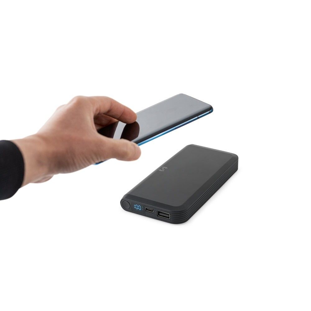 BECKER 10 10.000 mAh Powerbank aus recyceltem ABS - schwarz-311