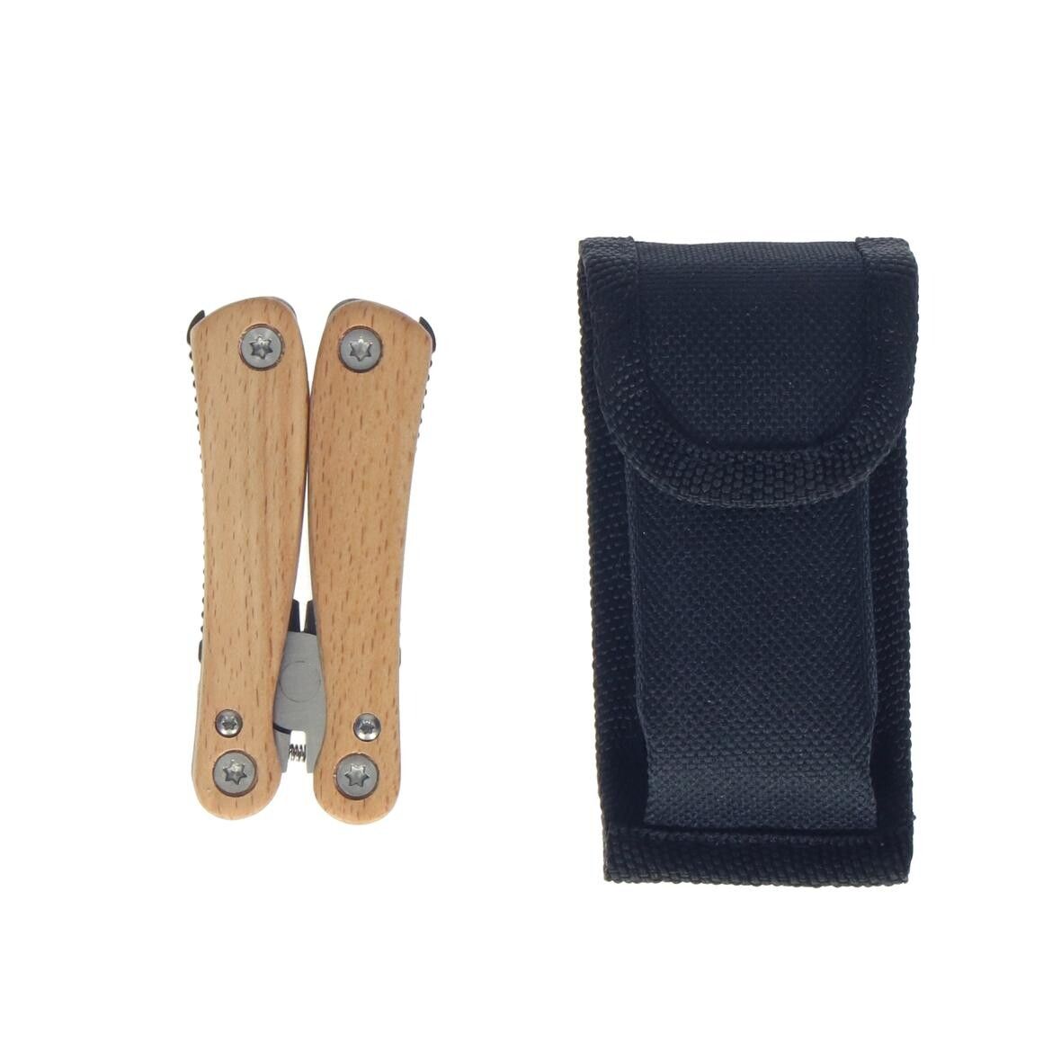 Multitool Wood, klein - natur-168