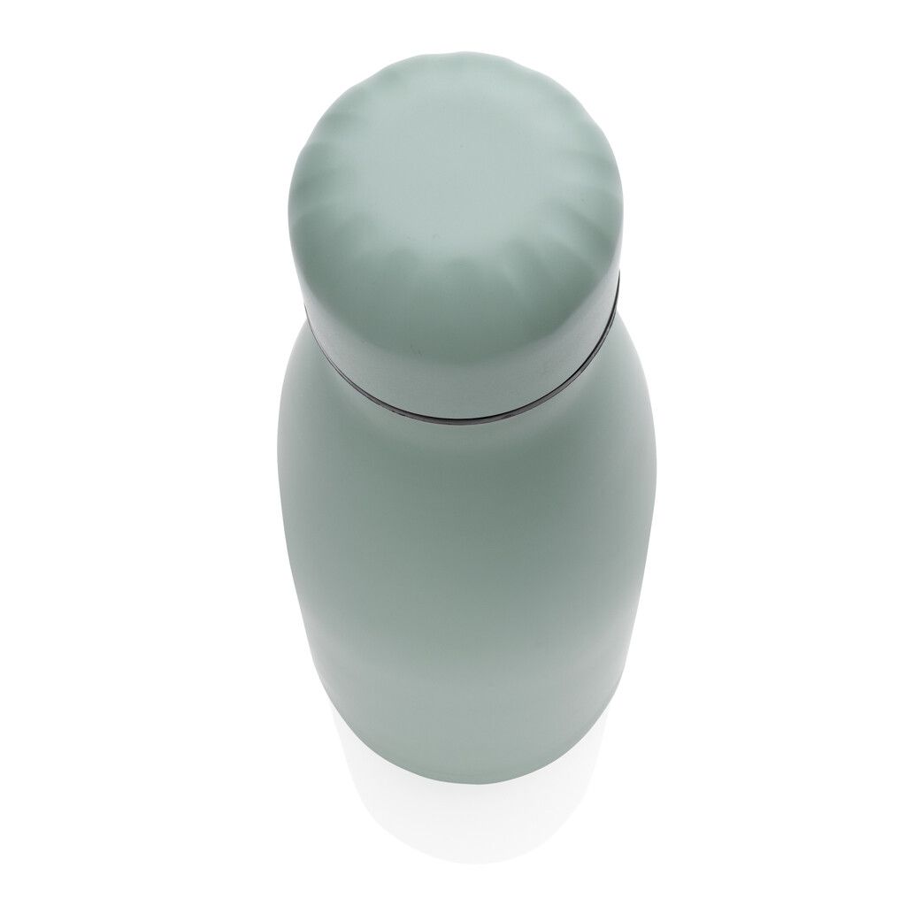 Einfarbige Vakuumisolierte Stainless Steel Flasche - grün-716