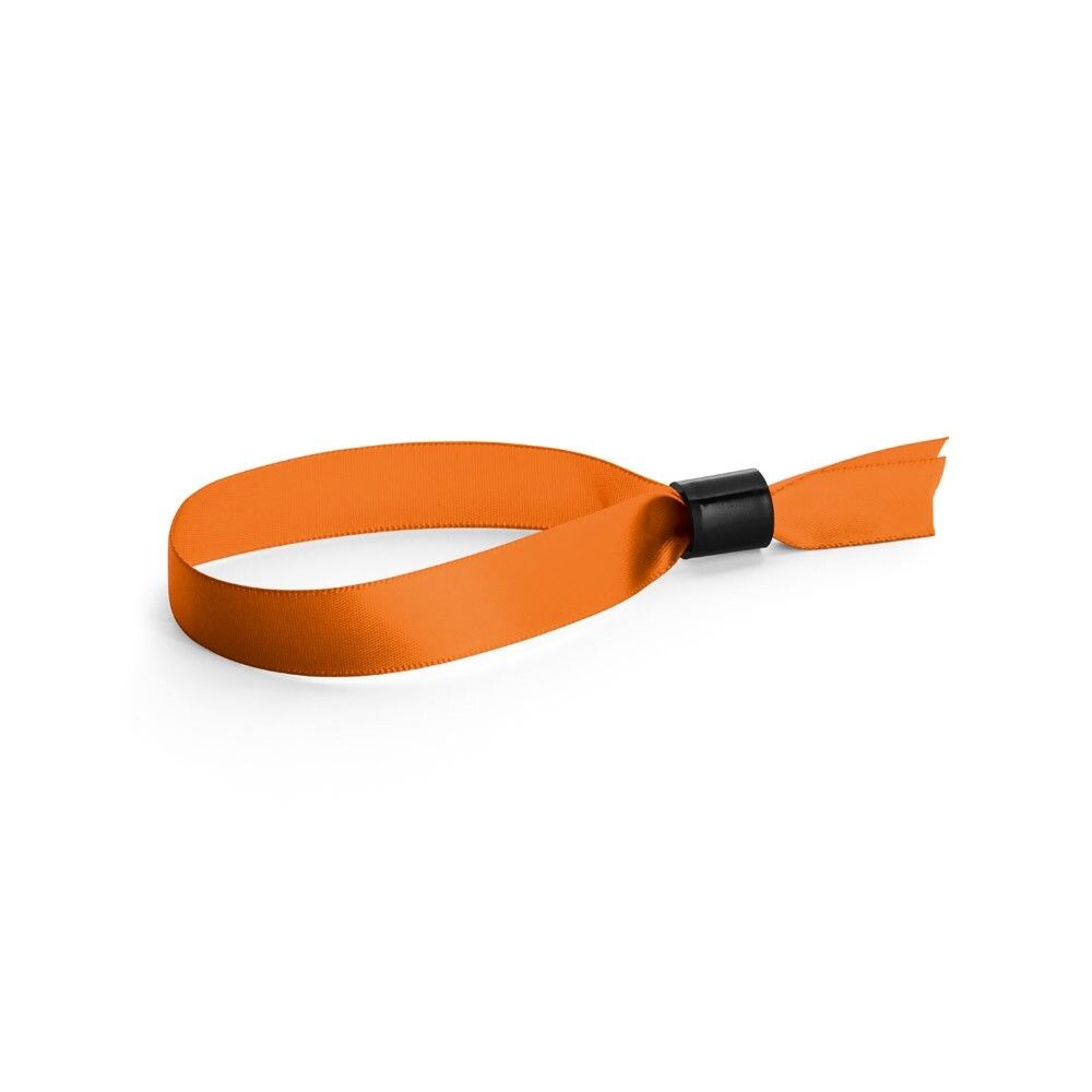 SECCUR Veranstaltungsarmband aus Satin - orange-935