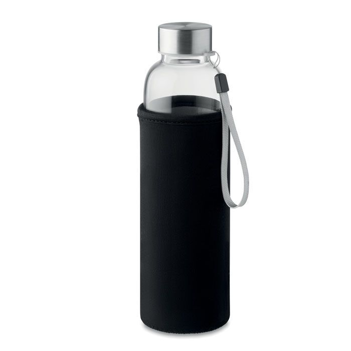 Einwandige Trinkflasche 500 ml UTAH TEA - schwarz-138