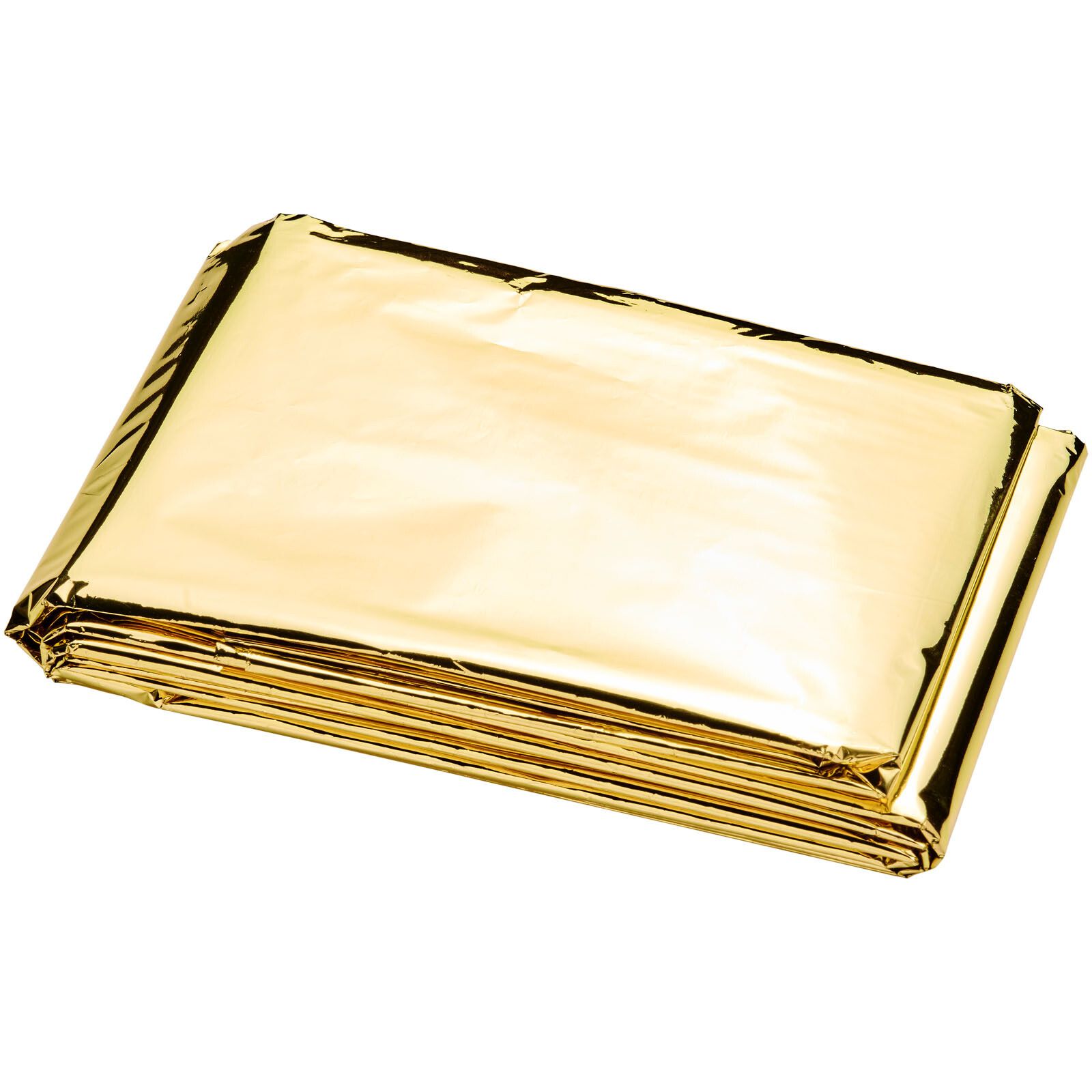 Frederik Notfalldecke mit 2 Funktionen - silber -  gold-509