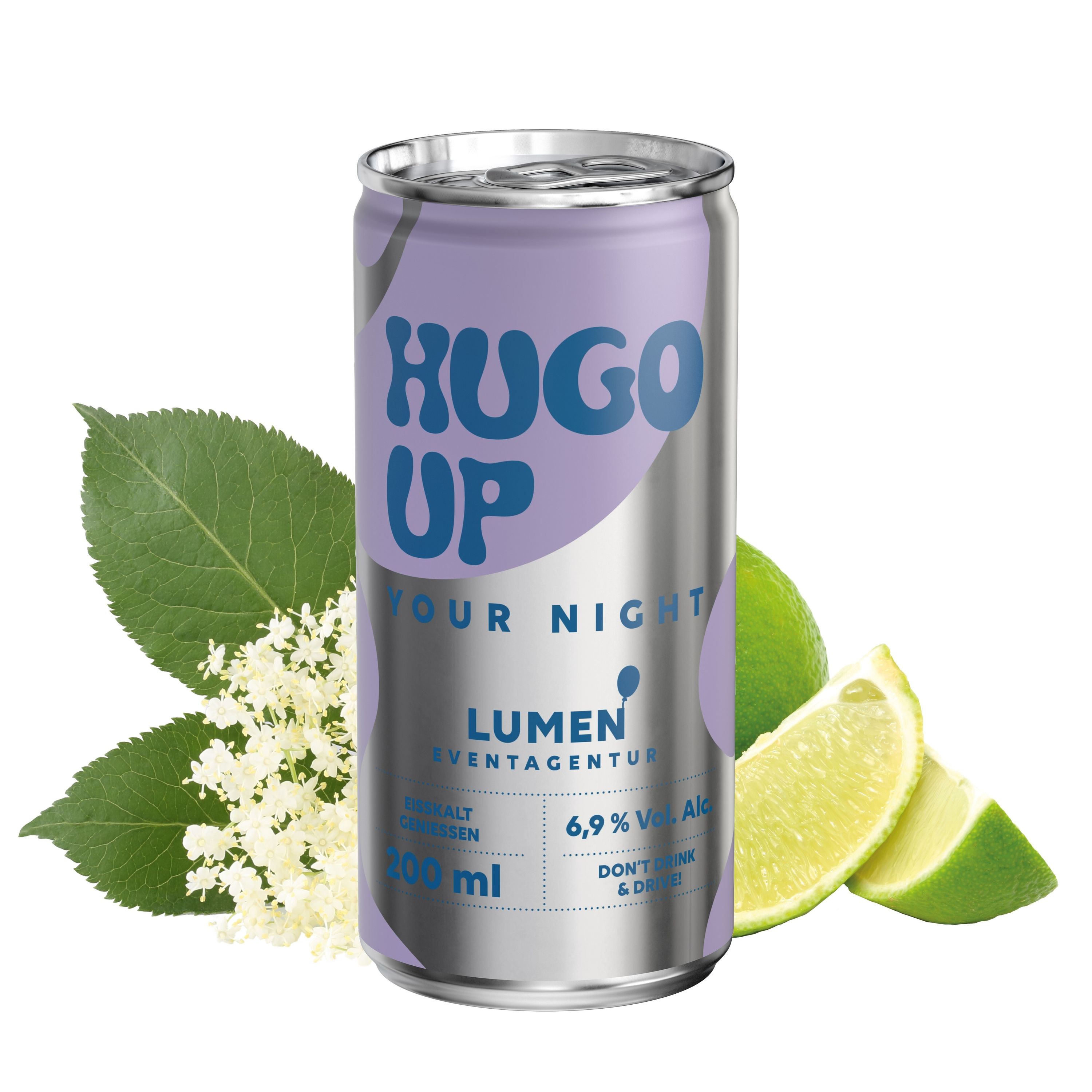 200 ml Hugo (Dose) Fullbody transparent (matt)-610