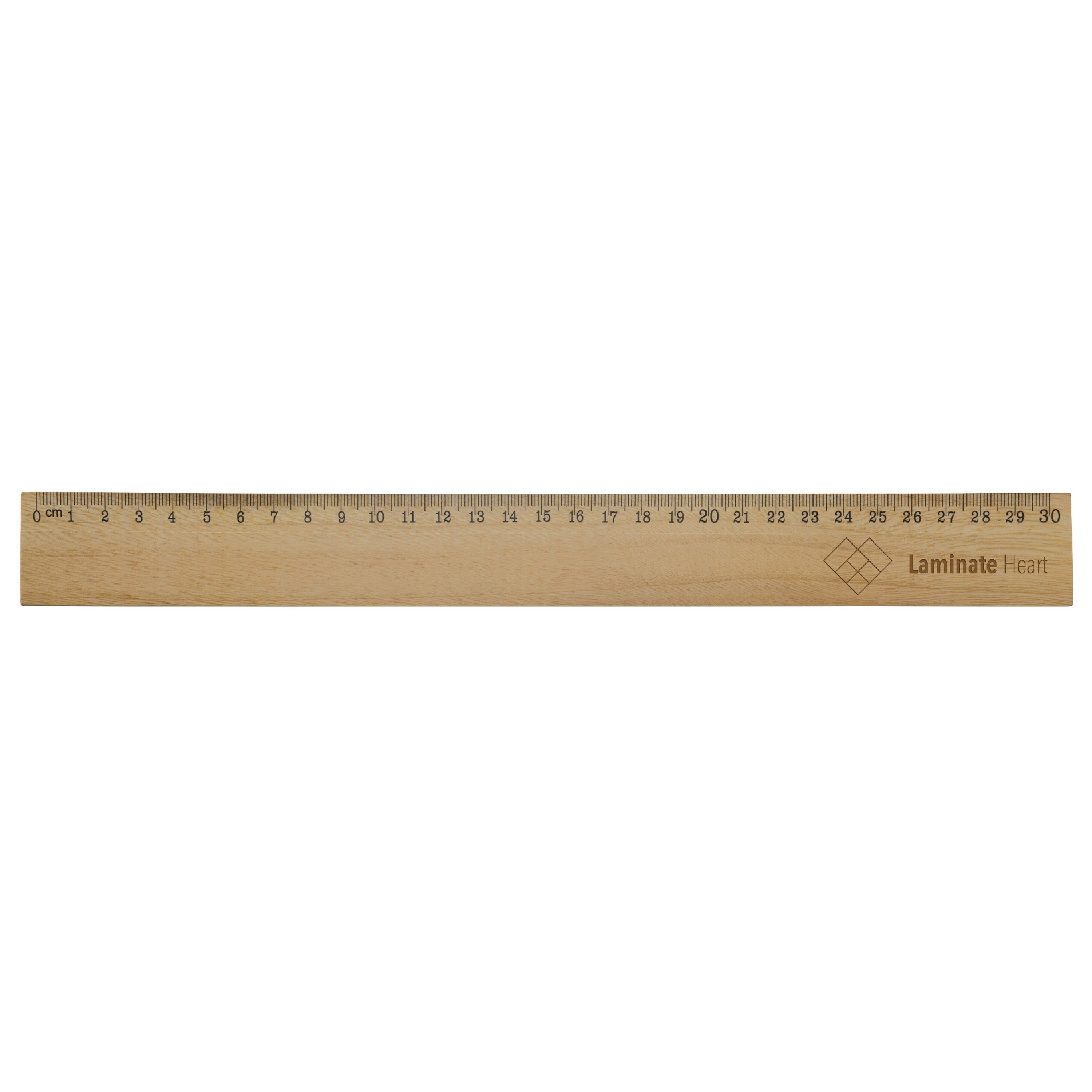 Holzlineal 30cm - holz-737