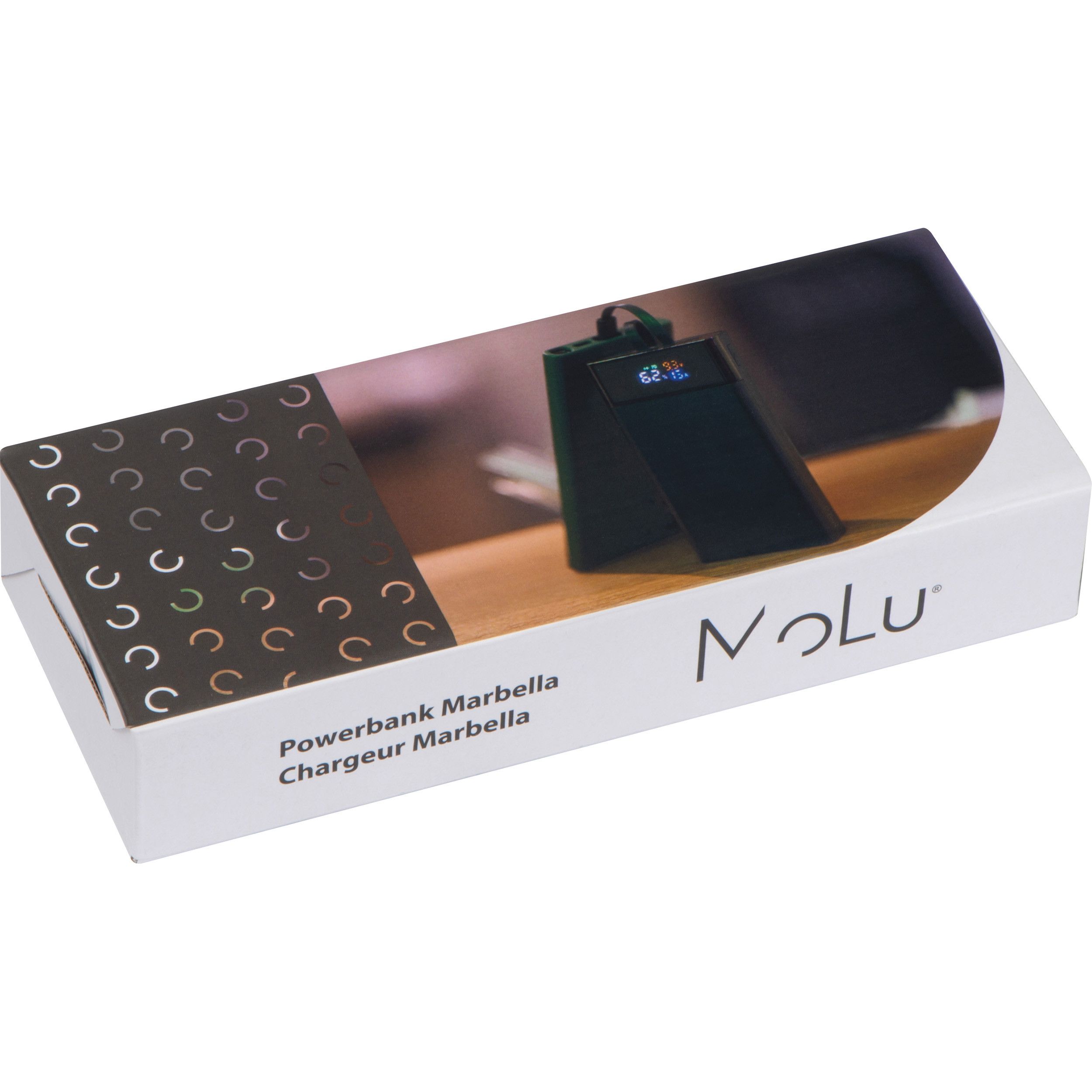 MoLu Powerbank Marbella - schwarz-94