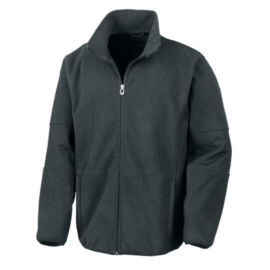 Osaka Combed Pile Soft Shell Jacket - black-494