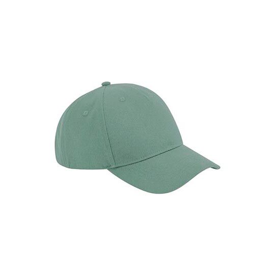 Organic Cotton 5 Panel Cap - dusty green-577