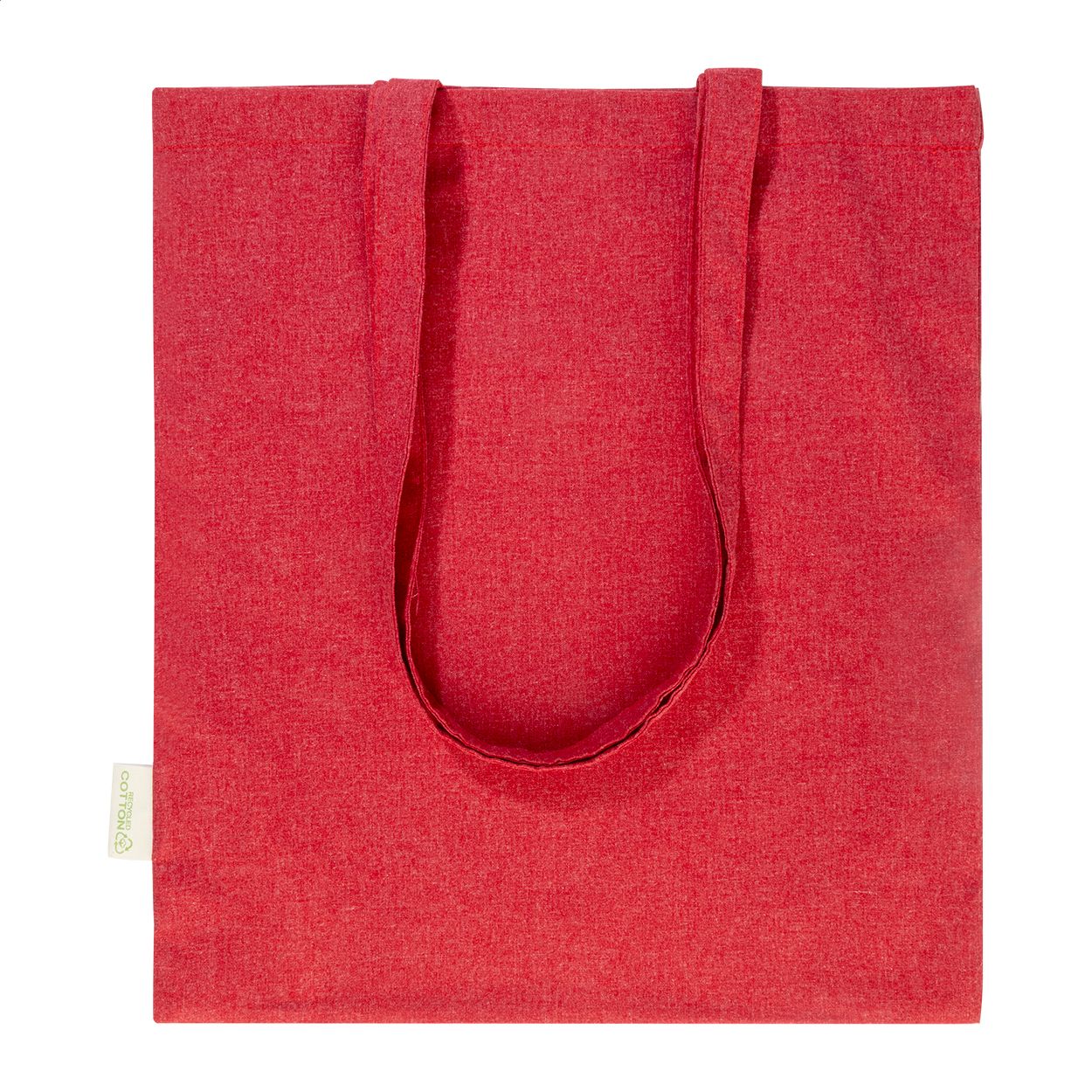Totepex Hue Einkaufstasche aus recycelter Baumwolle - rot-993