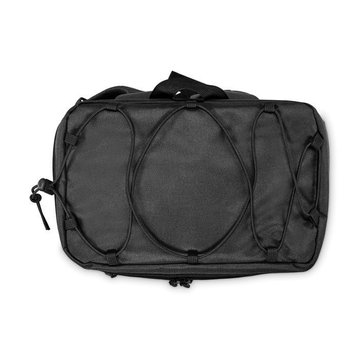 Kühlrucksack 600D RPET MAFRIO - schwarz-421