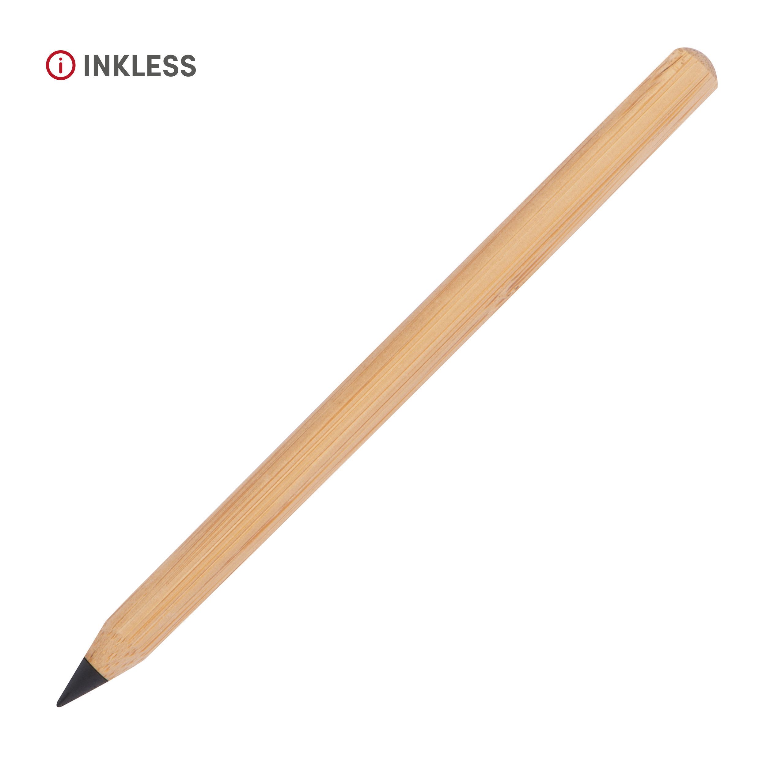 Tintenloses Schreibgerät aus Bambus - beige-606