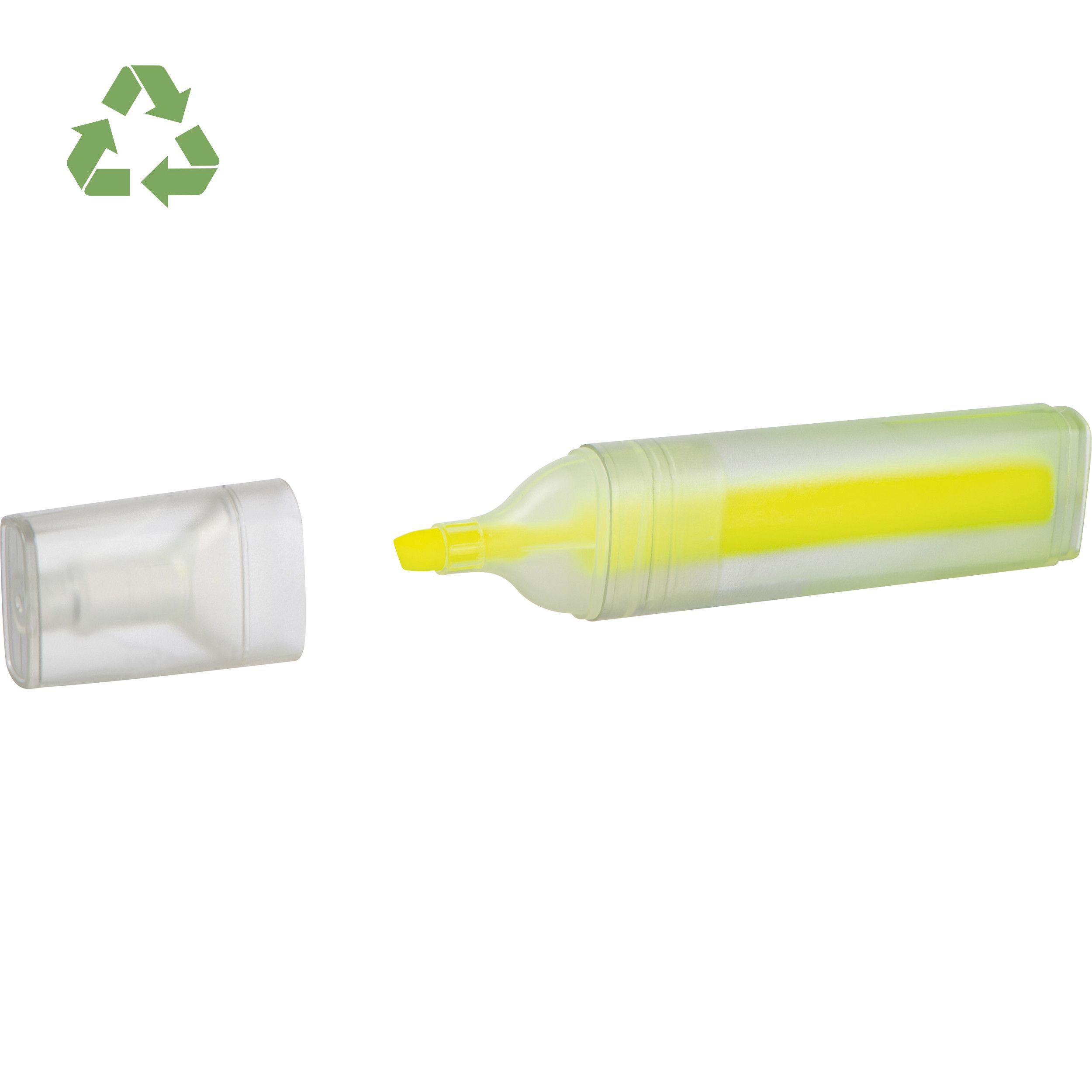 RPET Textmarker - gelb-444