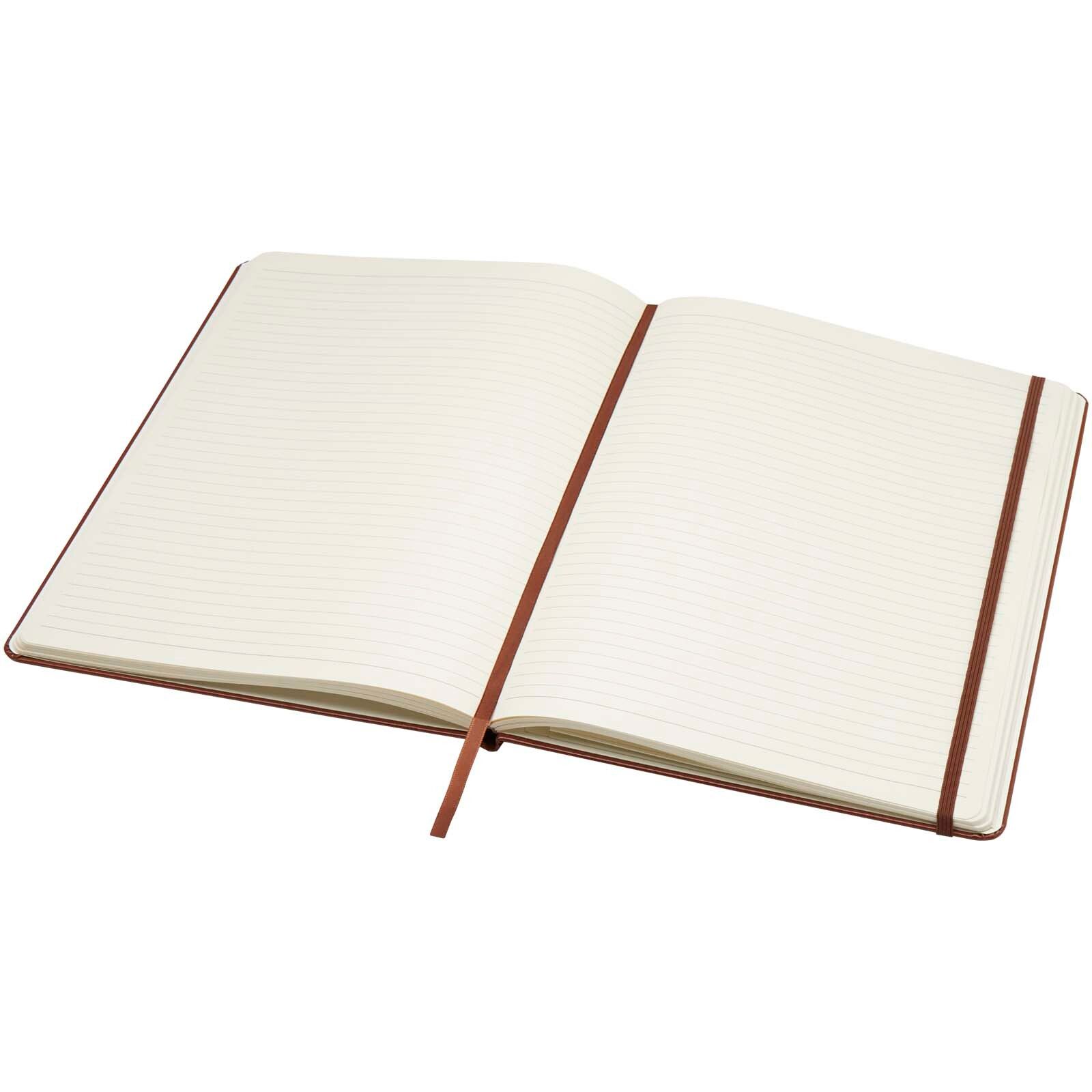 Executive A4 Hard Cover Notizbuch - braun-981
