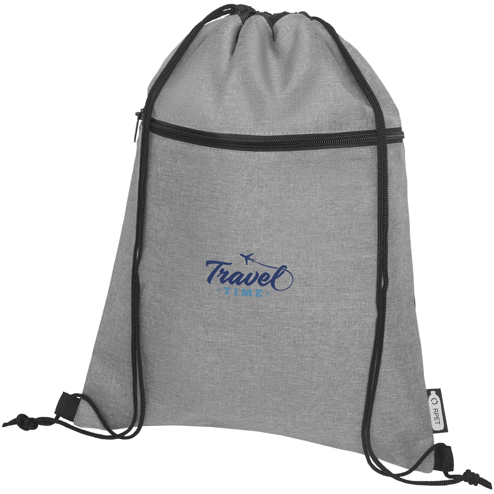 Ross Turnbeutel aus RPET 5L - heather mediumgrau-759