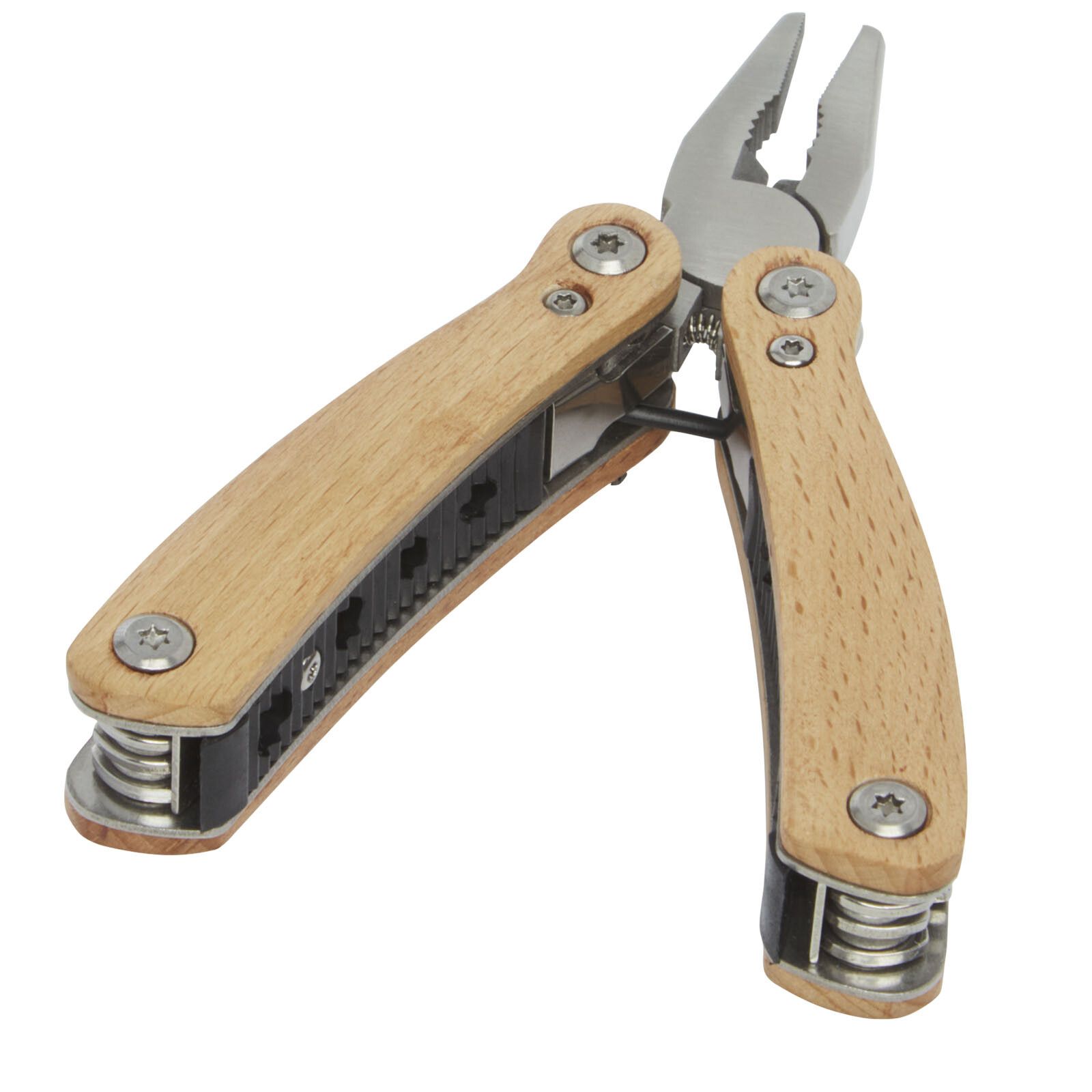 Anderson Mittelgroßes Multitool aus Holz mit 12 Funktionen - natur-298