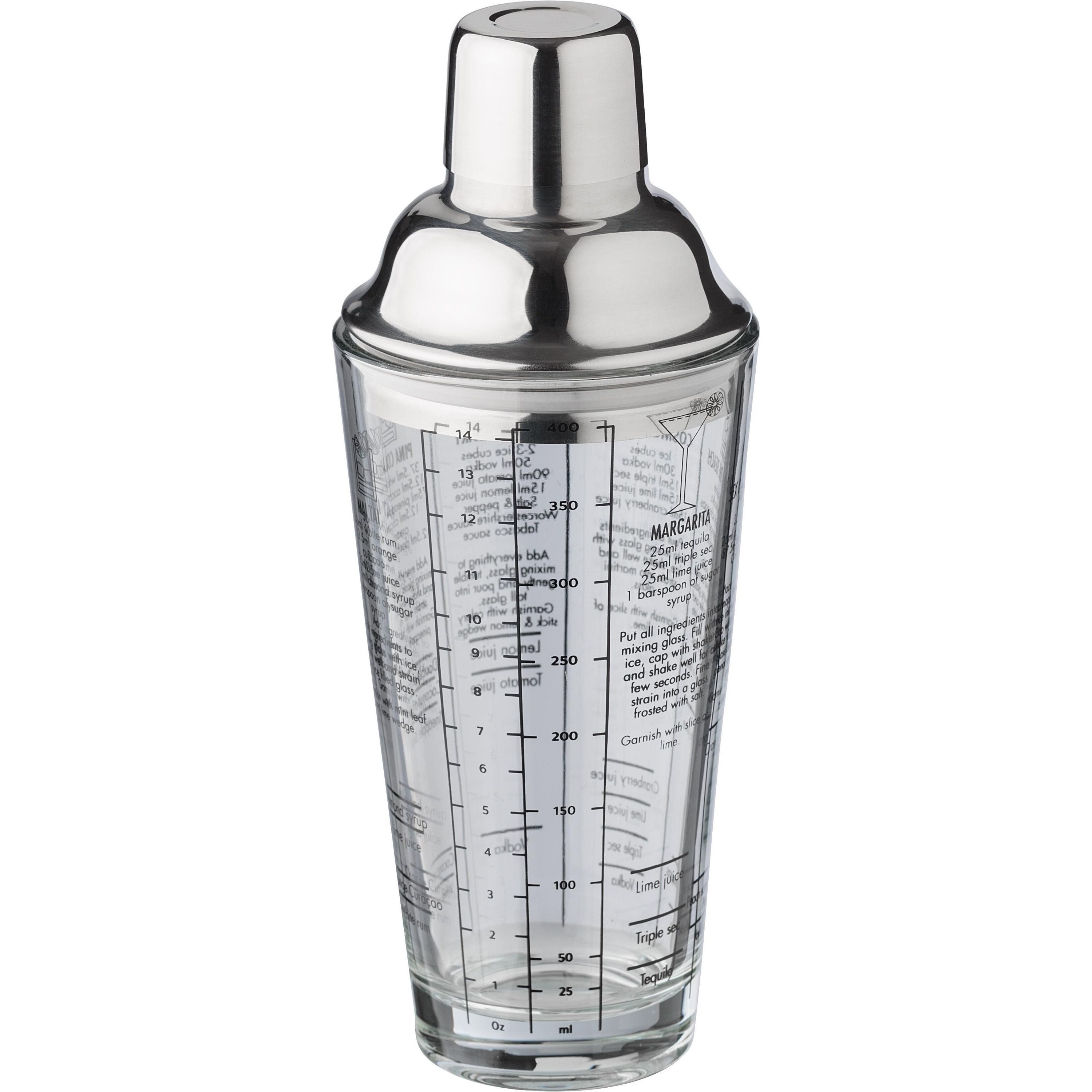 Glas-Cocktailshaker (400 ml) Adela - neutral-989