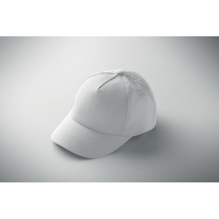 5-Panel-Baseball-Cap Kinder BUZZ KIDS - weiß-557