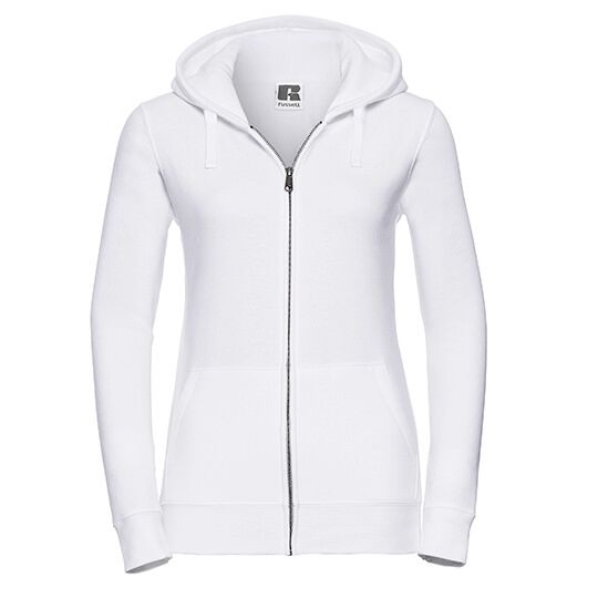 Ladies´ Authentic Zipped Hood Jacket - white - M-324