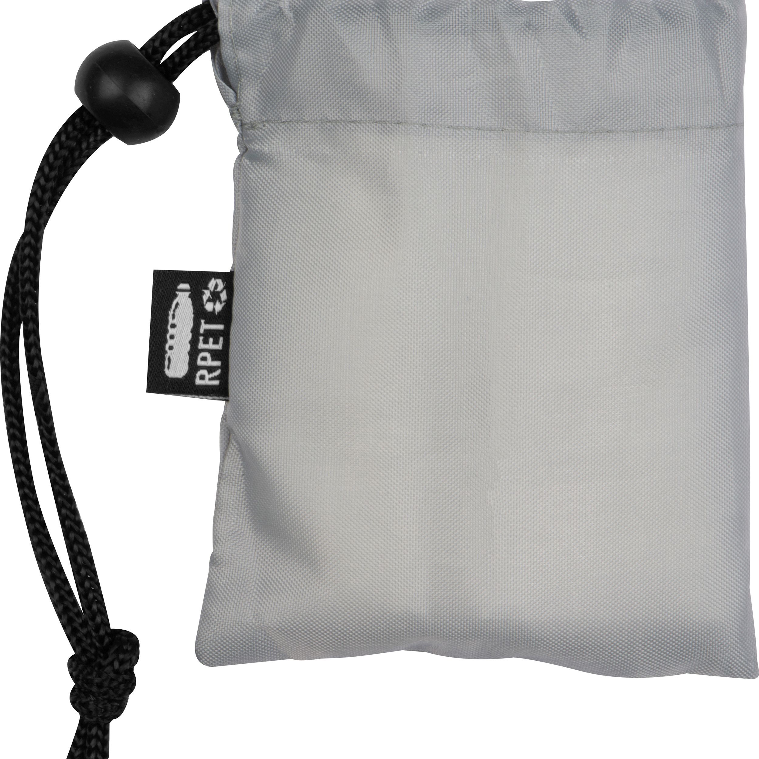 Regenponcho aus RPET - silbergrau-316