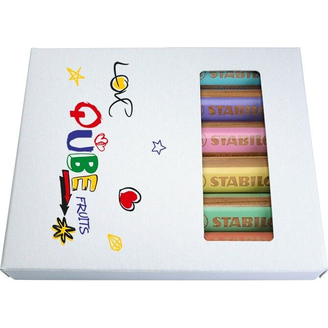 STABILO woody duo Farbstift 6er-Set-377