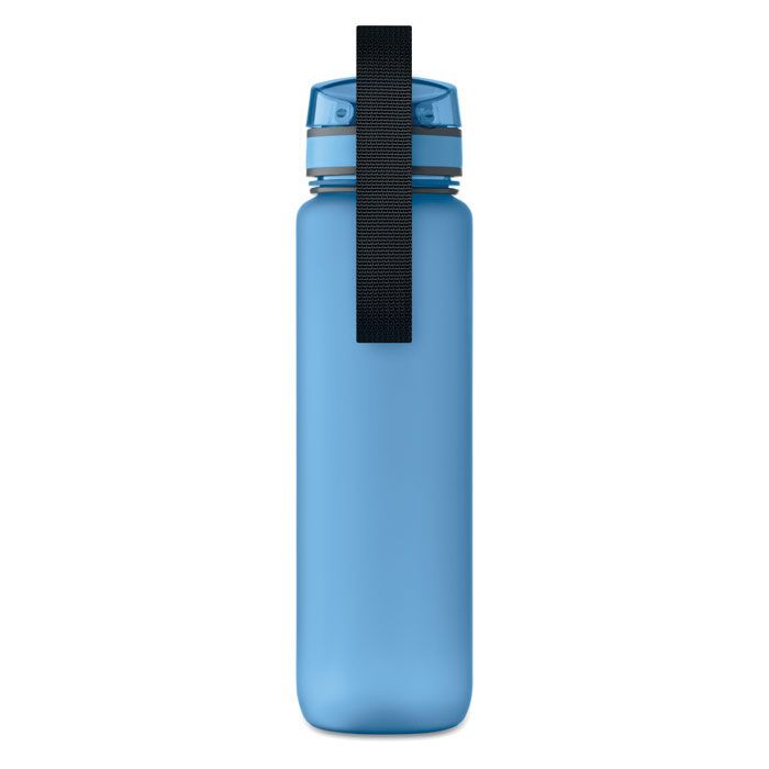 Sport-Trinkflasche RPET 1L ISFORDEN MARK - transparent hellblau-412