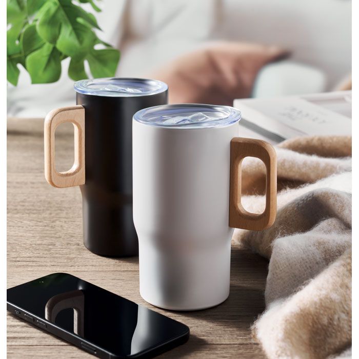 Doppelwandiger Becher 350ml TUMBOO - weiß-102
