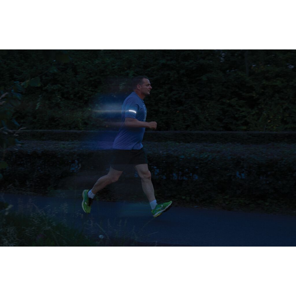 Lumi Sprint wiederaufladbares LED Lauflicht aus RCS rec. ABS - grau-173