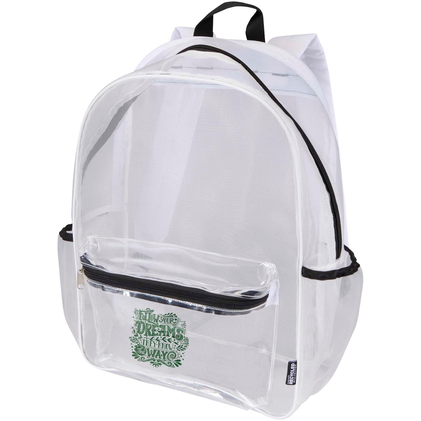 Mesh 18 L Rucksack aus Recyclingmaterial - weiss-835