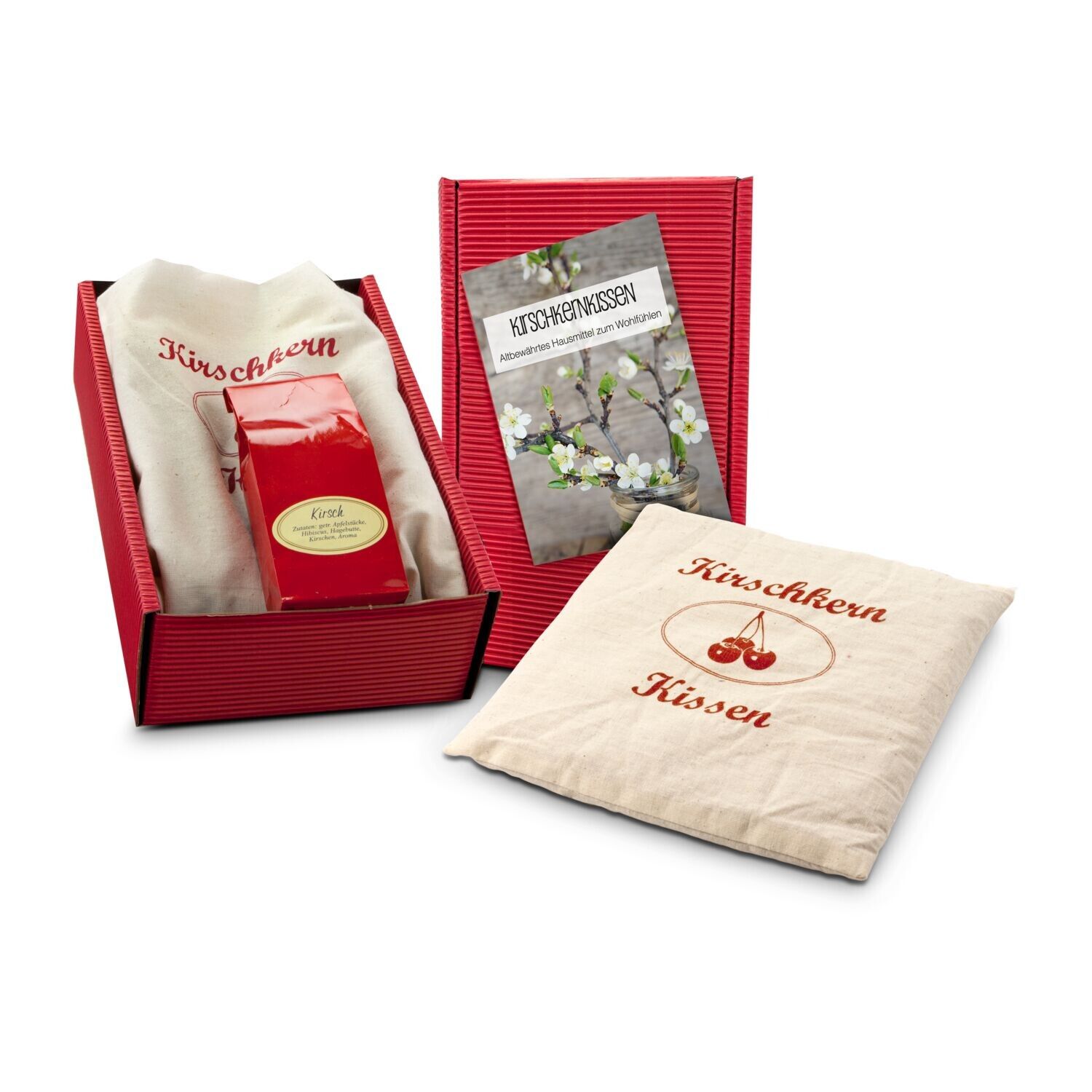 Geschenkset Kirschkernkissen-989