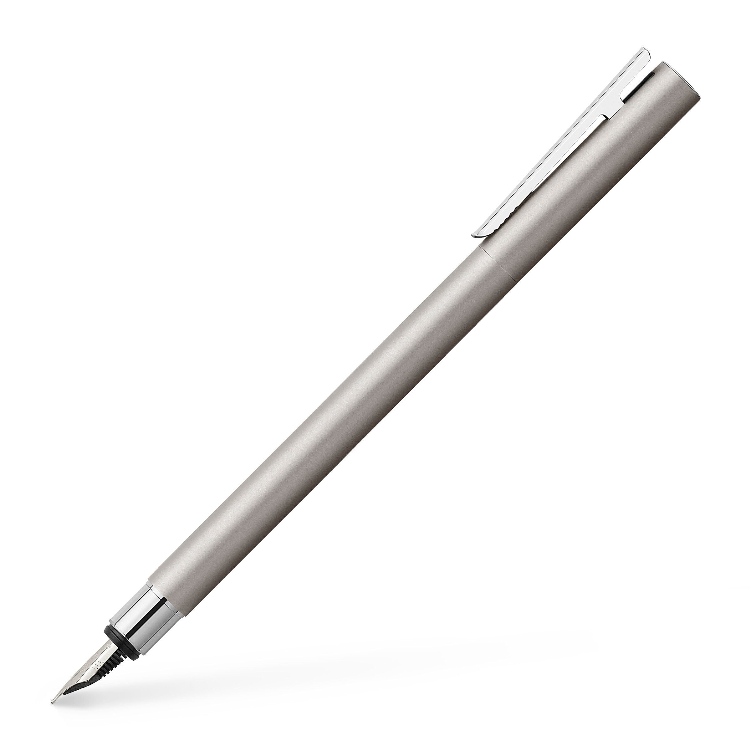 Füllfederhalter Neo Slim Edelstahl - silber matt-706