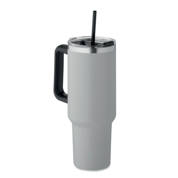 Doppelwandiger Trinkbecher 1200 ml SUMA - grau-368