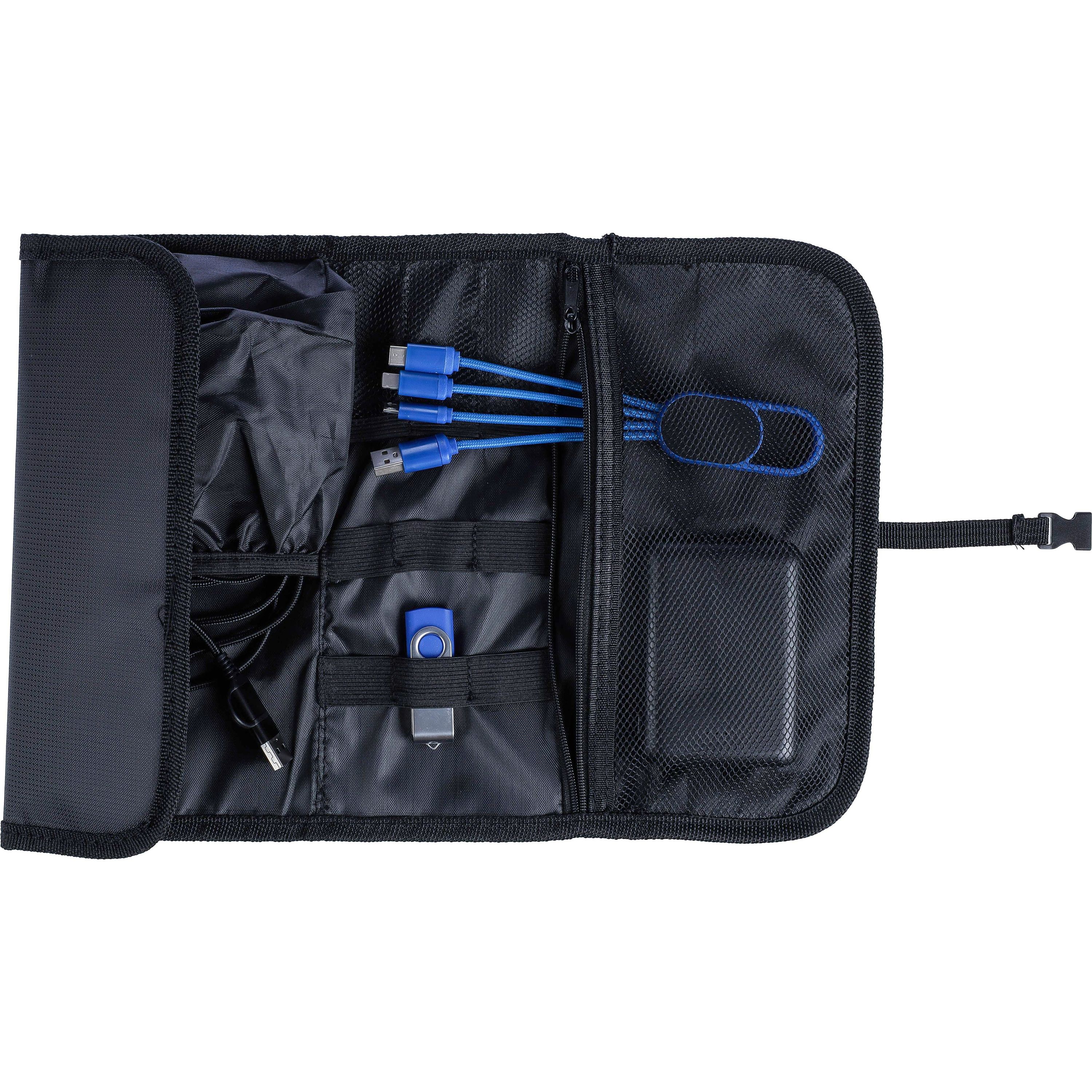 Rolltasche aus 1680D-Polyester Johnny - schwarz-68