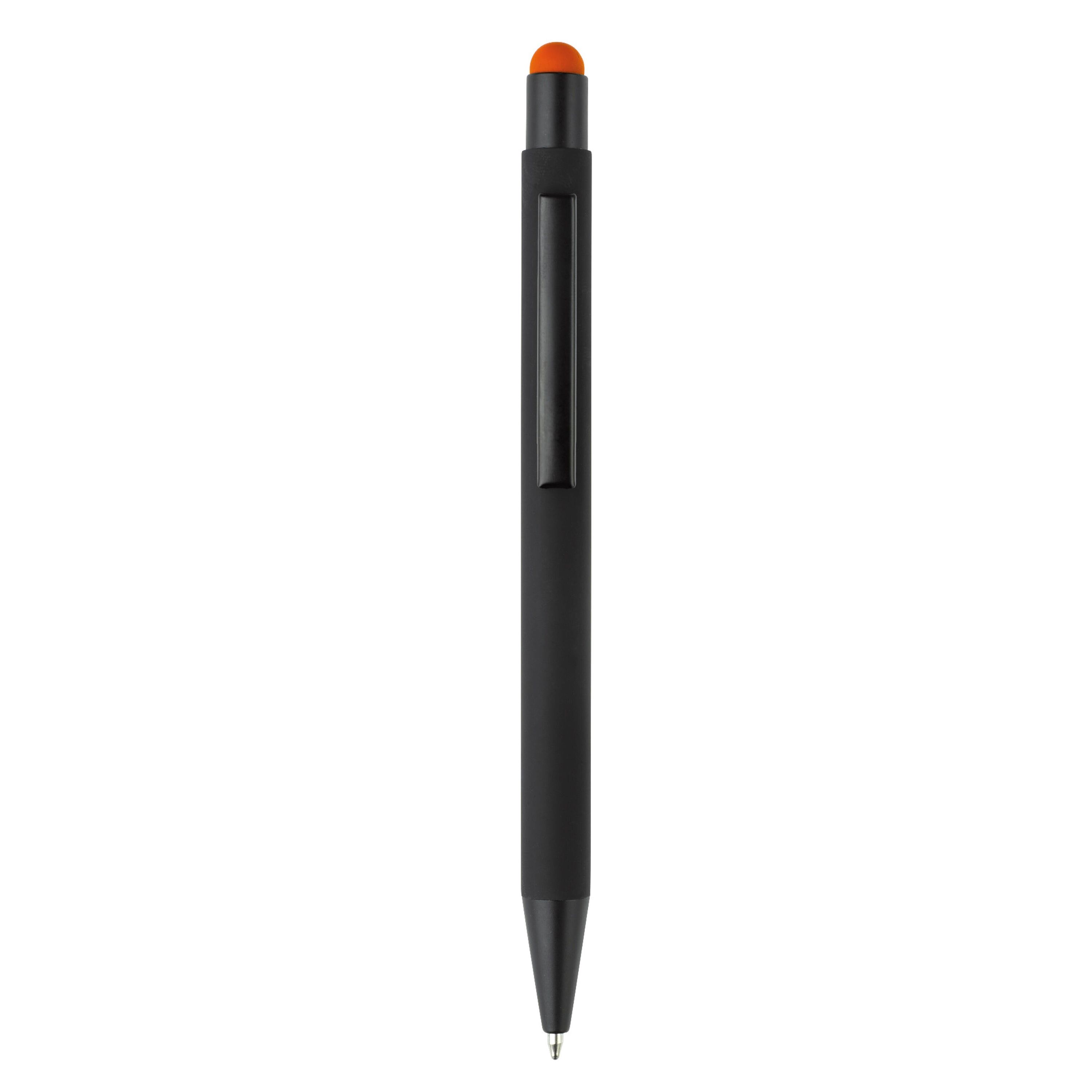 New York schwarz Gummiert Stylus - schwarz  -  orange-648