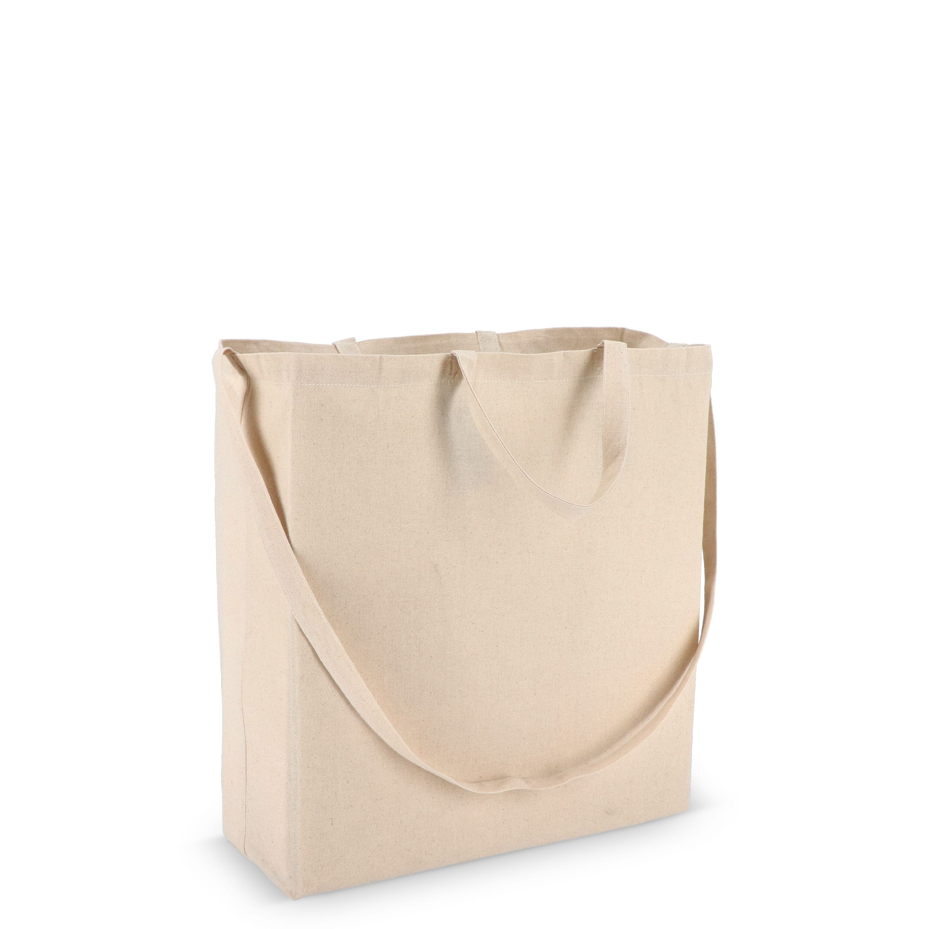 Tragetasche aus Baumwolle OEKO-TEX® 40 x 13 x 44cm 220g/m² - natur-468