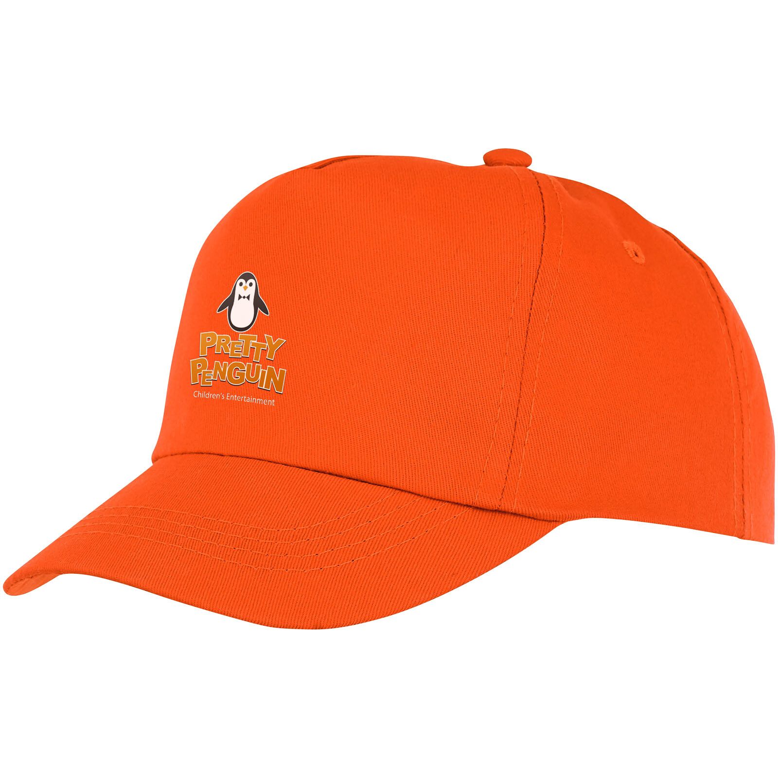 Feniks Cap mit 5 Segmenten für Kinder - orange - 0-497