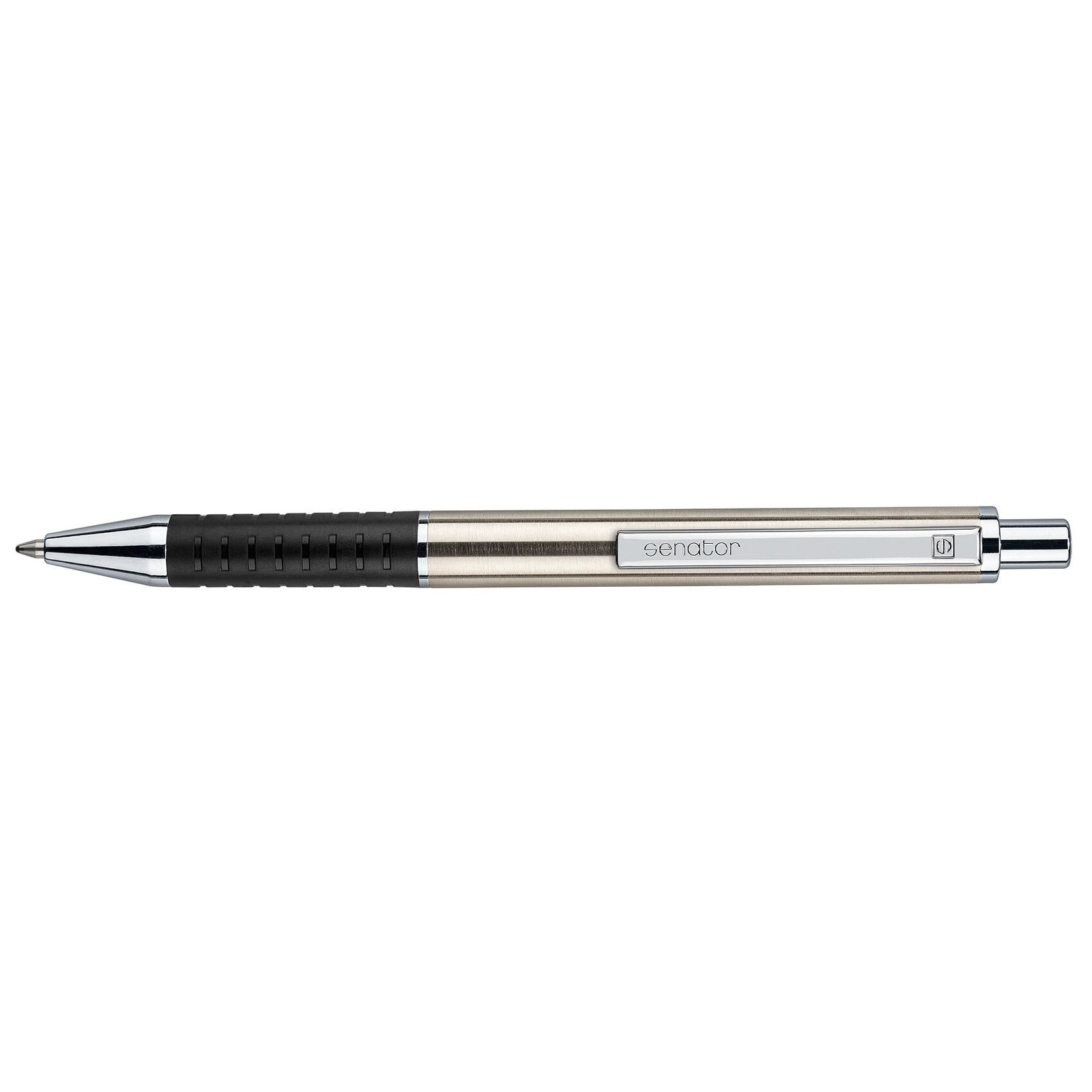 Star Tec Steel Druckkugelschreiber - silber-449