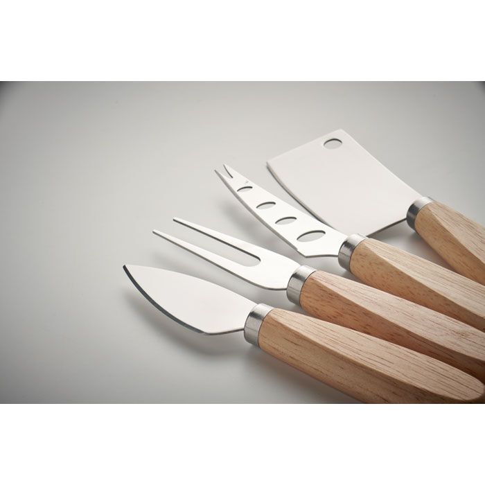 Käsemesser-Set CAMEMBERT - holz-269